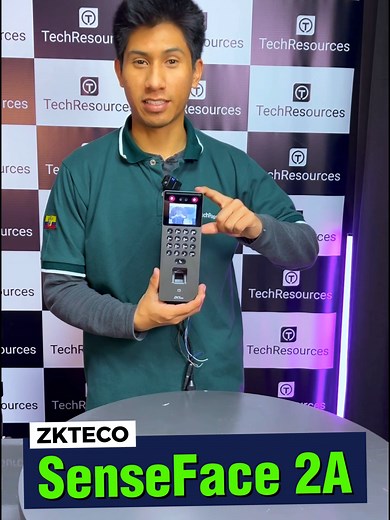 Optimiza el control de asistencia con ZKTeco SenseFace 2A