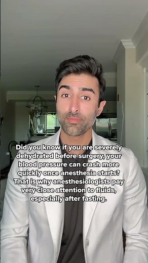 Why Hydration Matters Before Surgery
