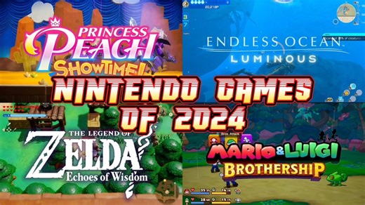 A Look Back At Nintendo Games Of 2024 -