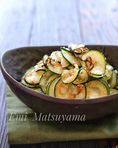＊ズッキーニの明太塩昆布和え＊ | クラシル