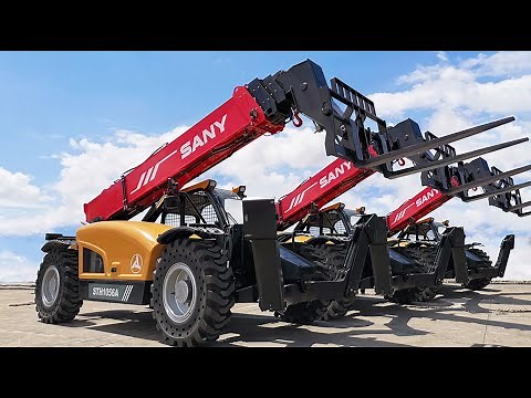 Sany Telehandler STH1056A Walkaround