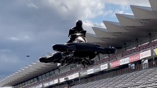 Watch: World’s first flying bike XTURISMO Limited Edition takes wings