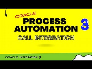 How to call Integration from a Process application in Process Automation Oracle Integration 3, OIC 3