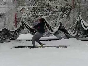 Hammerwurf-Wintertraining in Oberfranken