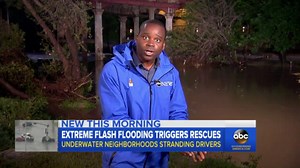 Extreme flash floods in Houston strand drivers
