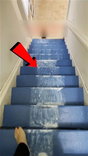 Stair painting gone wrong !