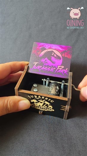 Caja musical manual Jurassic Park