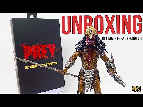 Neca Prey Ultimate Feral Predator Unboxing Review