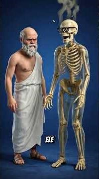 o que aconteceria se você ficasse 1 mês sem tomar banho? #curiosidades #esqueleto #fedor #viral