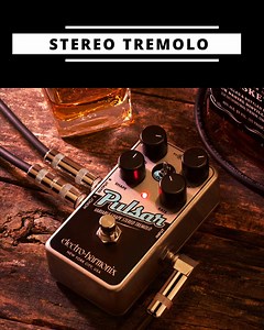 1.4K views · 65 reactions | The Electro-Harmonix Nano Pulsar Stereo Tremolo features stereo outputs for a beautiful panning effects that envelope you in the wave of the classic sound. Learn more at www.ehx.com/nanopulsar | Electro-Harmonix | Facebook