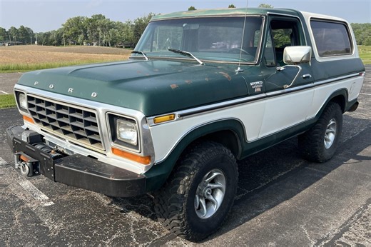 No Reserve: 1979 Ford Bronco Ranger XLT