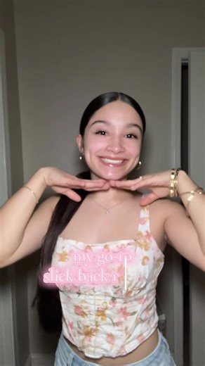 My Go-To Slick Back Hair Routine