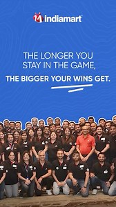 IndiaMART on Instagram: "Scale looks sudden from the outside, but it’s really the cycles stacked over the years. Watch @dineshchetna reflect on how staying focused shaped IndiaMART’s journey. Link in Bio. #IndiaMART #LeadershipTalks #BusinessGrowth #ScaleUp #EntrepreneurInsights #FocusAndGrow #BuildingOverTime"