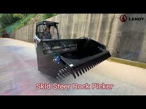 Skid Steer Rock Picker