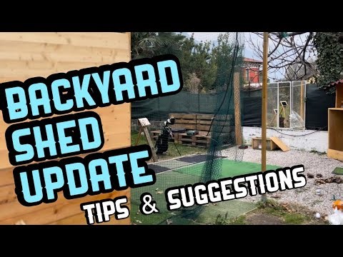 Backyard Golf Shed