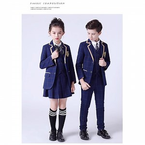 [Hot Item] Trendy Kids' School Uniform Fabrics for Chinese Students
