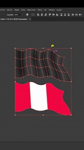 Como crear la bandera de perú en illustrator. #diseño #tips #fiestaspatrias #28dejulio #peru | César SM