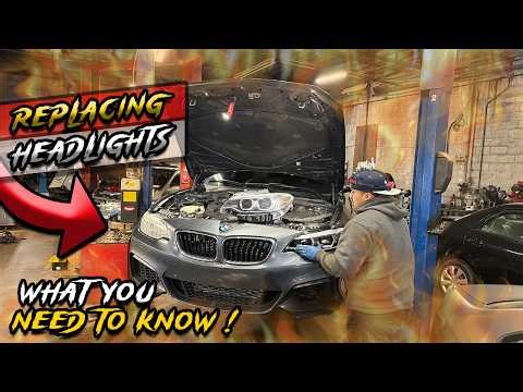 I Upgraded My BMW M235i Headlights… HUGE Difference!