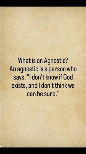 Atheist, Theist & Agnostic Explained Simply! #shorts