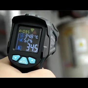 MESTEK IR01C Non-contact Infrared Digital Thermometer Humidity Meter -50~550°C - Banggood Tool Sets