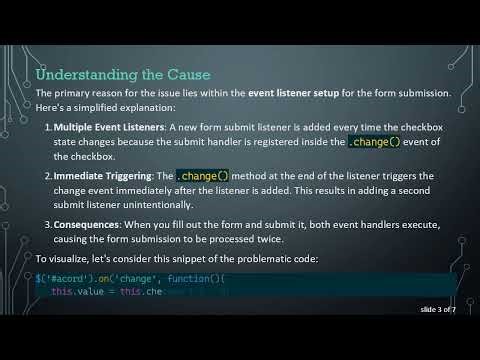 Solving the JQuery POST Executes Twice Problem