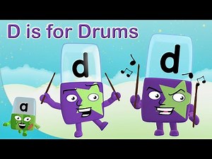 ‪@Numberblocks‬ - D is for Drums! 🥁 | Learn to Count | ‪@Blocks-Universe‬