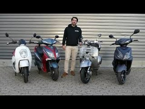Vorstellung aller E-Scooter und E-Roller mit Straßenzulassung von Elektroroller Futura, Test