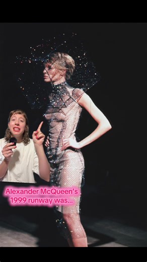 maybe my favorite runway of all time? #greenscreen #runway #fashionhistory #fashionrunway #alexandermcqueen
