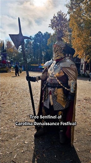 Tree Sentinel Cosplay at ‪@CarolinaRenaissanceFestival‬
