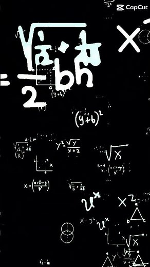 Math Calculation Meme With Black Background From CapCut (Avoid the green screen around it)