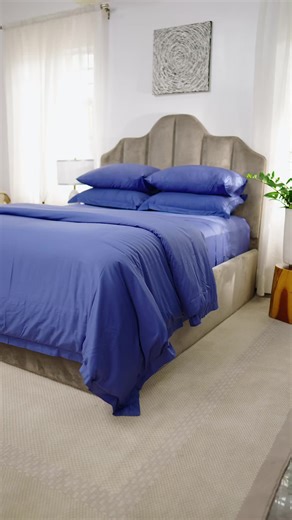 Drape your bed in pure luxury with our Luxe Sheet Set, crafted from 100% cotton in a silky-smooth sateen weave. Whether you're into soft neutrals, deep moody tones, or something in between, there's a perfect shade waiting to transform your space. Each set includes - a Fitted Sheet, a Flat Sheet and 2 Pillowcases. 🔗Link in bio to shop #shopthelook #bedding #beddingsets #lsahome #bedroom #homedecor #bedroommakeover #bedsheets #fyp #viral_video #trendingvideo