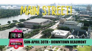 Join us in downtown Beaumont on Sunday, April 30 for VIVA Beaumont Hispanic Heritage Festival! The festival will highlight local artisans, restaurants, groups, attractions, and more, to shine a light on the Hispanic culture of our area. The community is invited to join in on the fun at this FREE event featuring food vendors, entertainment, activities, and games for all to enjoy! | Visit Beaumont, TX