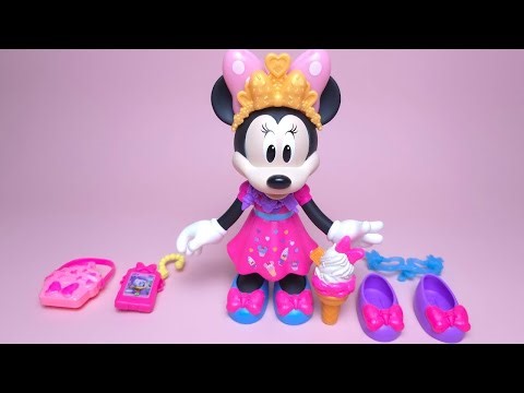 Disney Minnie Mouse Unicorn Costume Dress Up Set Satisfying with Unboxing Compilation Toys ASMR #574