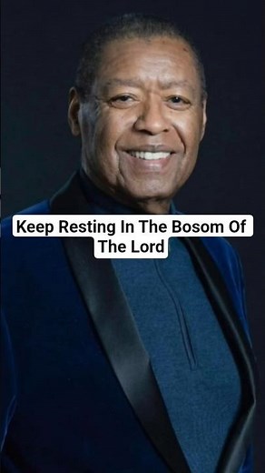 God's General: Ron Kenoly, Keep Resting In The Bosom Of The Lord.