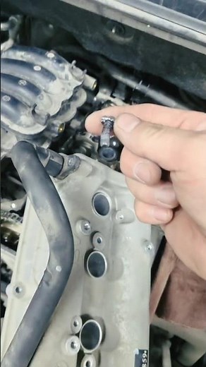 Broken Bolt Removal in Engine Easy Fix! #shorts #technical