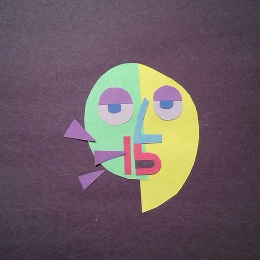 Sesame Street - Abstract Count #23 My Version *NEW*