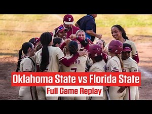 Oklahoma State vs Florida State Softball | Full Game Replay: 2025 Puerto Vallarta College Challenge