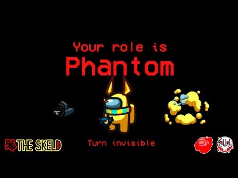 Invisible Impostor... Among Us Phantom Gameplay on The Skeld