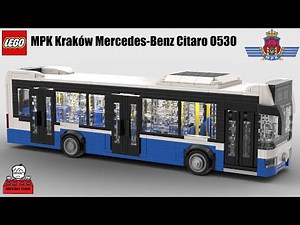 LEGO MOC #69 Mercedes Benz Citaro O530 MPK Kraków Bus