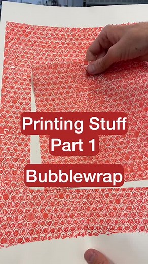 Gonna start printing things for textures more often #printmaking #monotype #artist #art