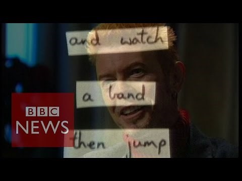 How David Bowie used 'cut ups' to create lyrics - BBC News