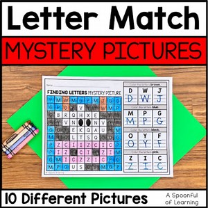 Letters Mystery Pictures