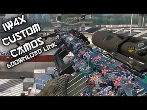 How To Install Custom Camos (IW4x). + My Custom Camo Pack!
