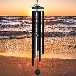 Large Wind Chimes for Outside Deep Tone, 65" Deep Tone Wind Chimes for Outside Porch Garden Patio Balcony Memorial Room Decor, Memorial Sympathy Gift for Loss of Loved One