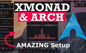 【熟肉】在 Arch Linux 上配置 XMonad 窗口管理器 // XMonad Setup on Arch Linux - Install a Beau
