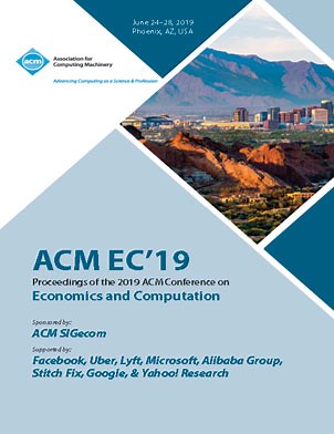 How to Sell a Dataset? Pricing Policies for Data Monetization | Proceedings of the 2019 ACM Conference on Economics and Computation