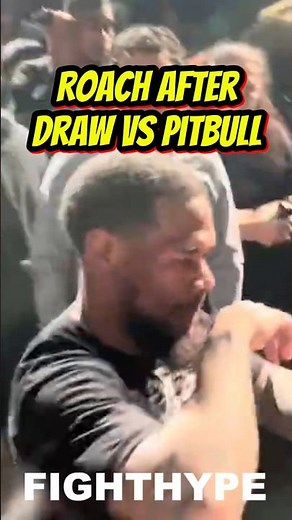 Lamont Roach Immediately After DRAW with Pitbull Cruz
