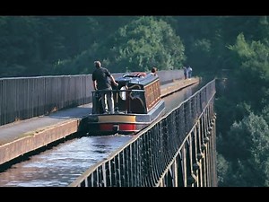 Walking and Barging the Pontcysyllte Aqueduct, Llangollen Canal
