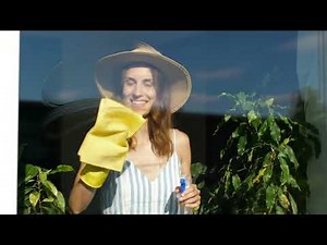 [4K] Transparent Window Cleaning Try On Haul With Me