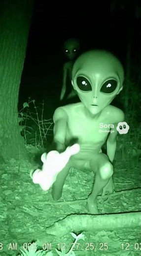 Alien caught on trail cam